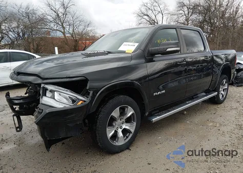 2020 Ram 1500 Laramie 4X4 5'7 Box from USA, damaged, VIN 1C6SRFJT9LN340076